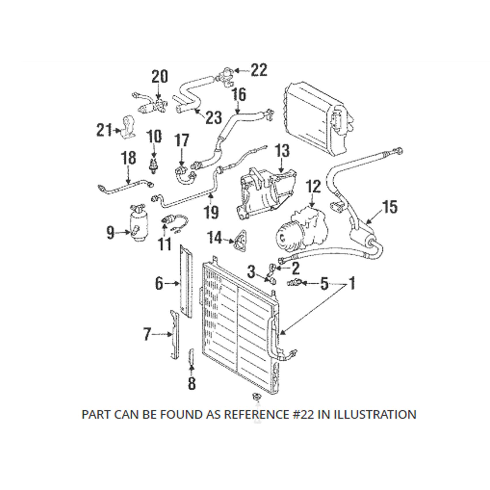 Mercedes Heater Control Valve 0018302584